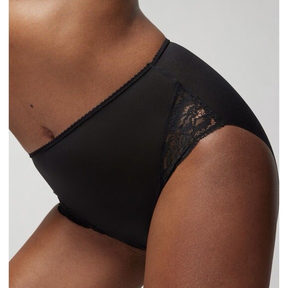 Soma Panty Vanishing Tummy High Waist Brief With Lace in Floral Cream XX-Large - Picture 6 of 6